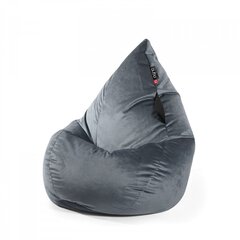 Kott-tool Qubo™ Splash Drop, gobelään, tumehall price and information | Bag chairs, sofas, stools | hansapost.ee