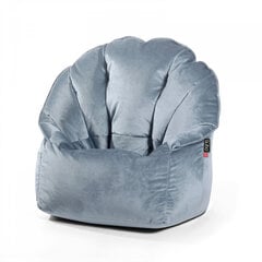 Кресло-мешок Qubo™ Shell, гобелен, светло-синее цена и информация | Кресла-мешки и пуфы | hansapost.ee