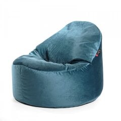 Кресло-мешок Qubo™ Cuddly 80, гобелен, синее цена и информация | Кресла-мешки и пуфы | hansapost.ee