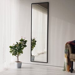 Зеркало Kalune Design Cool, черное цена и информация | Подвесные зеркала | hansapost.ee