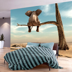 Fototapetas - Elephant on the Tree, 343x245 hind ja info | Fototapeedid | hansapost.ee