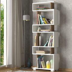 Riiul Kalune Design Blok, valge/pruun price and information | Shelves | hansapost.ee