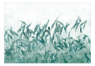 Fototapetas - Blue Ears of Wheat, 200x140 hind ja info | Fototapeedid | hansapost.ee