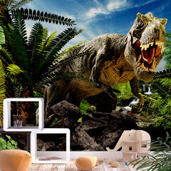 Fototapetas - Angry Tyrannosaur, 200x140 hind ja info | Fototapeedid | hansapost.ee