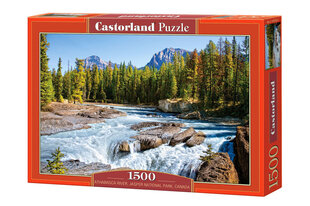 Pusle Puzzle Castorland Athabasca River (Jõgi Kanadas) Jasper National Park, Canada, 1500 osa. hind ja info | Pusled lastele ja täiskasvanutele | hansapost.ee