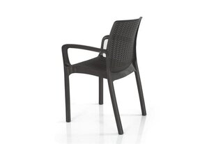 Садовый стул Bali Mono коричневый цена и информация |  Садовые стулья, кресла, пуфы | hansapost.ee