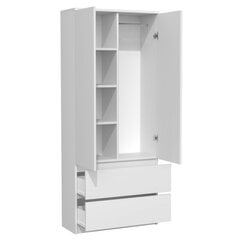 Шкаф Malwa SS90, белый цена и информация | Шкафчики | hansapost.ee