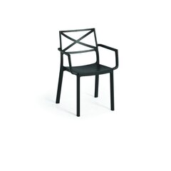 Садовое кресло Metalix Armrest, черный чугун цена и информация | Садовые стулья, кресла, пуфы | hansapost.ee
