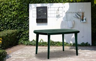 Садовый стол Elise темно-зеленый цена и информация | Садовые столы и столики | hansapost.ee
