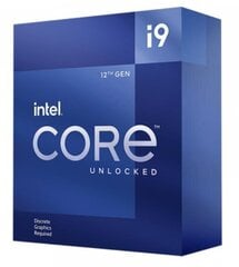 CPU|INTEL|Desktop|Core i9|I9-12900KF|3200 MHz|Cores 16|30MB|Socket LGA1700|125 Watts|BOX|BX8071512900KFSRL4J hind ja info | Intel Mälupulgad ja kõvakettad | hansapost.ee