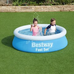 Täispuhutav bassein Bestway Fast Set, 183x51 cm, sinine hind ja info | Basseinid | hansapost.ee