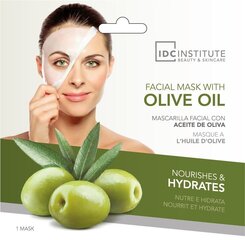 Niisutav ja toitev kooriv mask oliividega IDC Institute Oliva 22 g hind ja info | Näomaskid ja silmamaskid | hansapost.ee