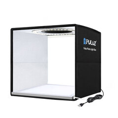 Складной световой короб Puluz LED 25см цена и информация | Осветительное оборудование для фотосъемок | hansapost.ee