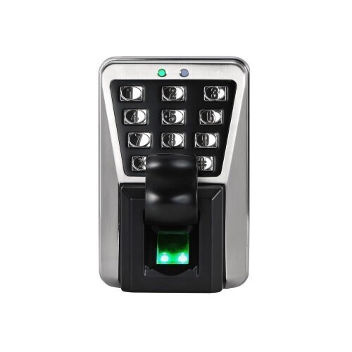 ZKTECO Biomeetriline uksejuhtija (kontroller) koos sõrmejälje skanneriga ja klahvistikuga hind ja info | Valvesüsteemi tarvikud | hansapost.ee