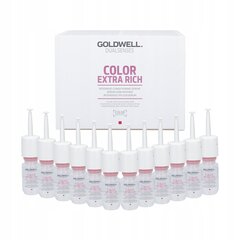 Сыворотка для окрашенных волос Goldwell Dualsenses Color Extra Rich Intensive 12x18мл цена и информация | Маски, масла, сыворотки | hansapost.ee