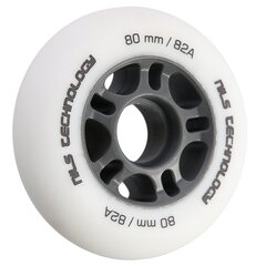 Rulluisurattad Nils Extreme 80x24 mm, 82A, valged price and information | Roller skates and accessories | hansapost.ee