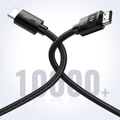 Ugreen HDMI 2.0 - HDMI 2.0 4K cable 2m black (HD119 40101) hind ja info | Mobiiltelefonide kaablid | hansapost.ee