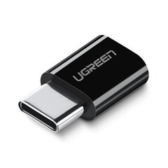 Ugren mikro-USB-C-tüüpi USB-USB-adapter valge (30154) цена и информация | Адаптеры и USB-hub | hansapost.ee