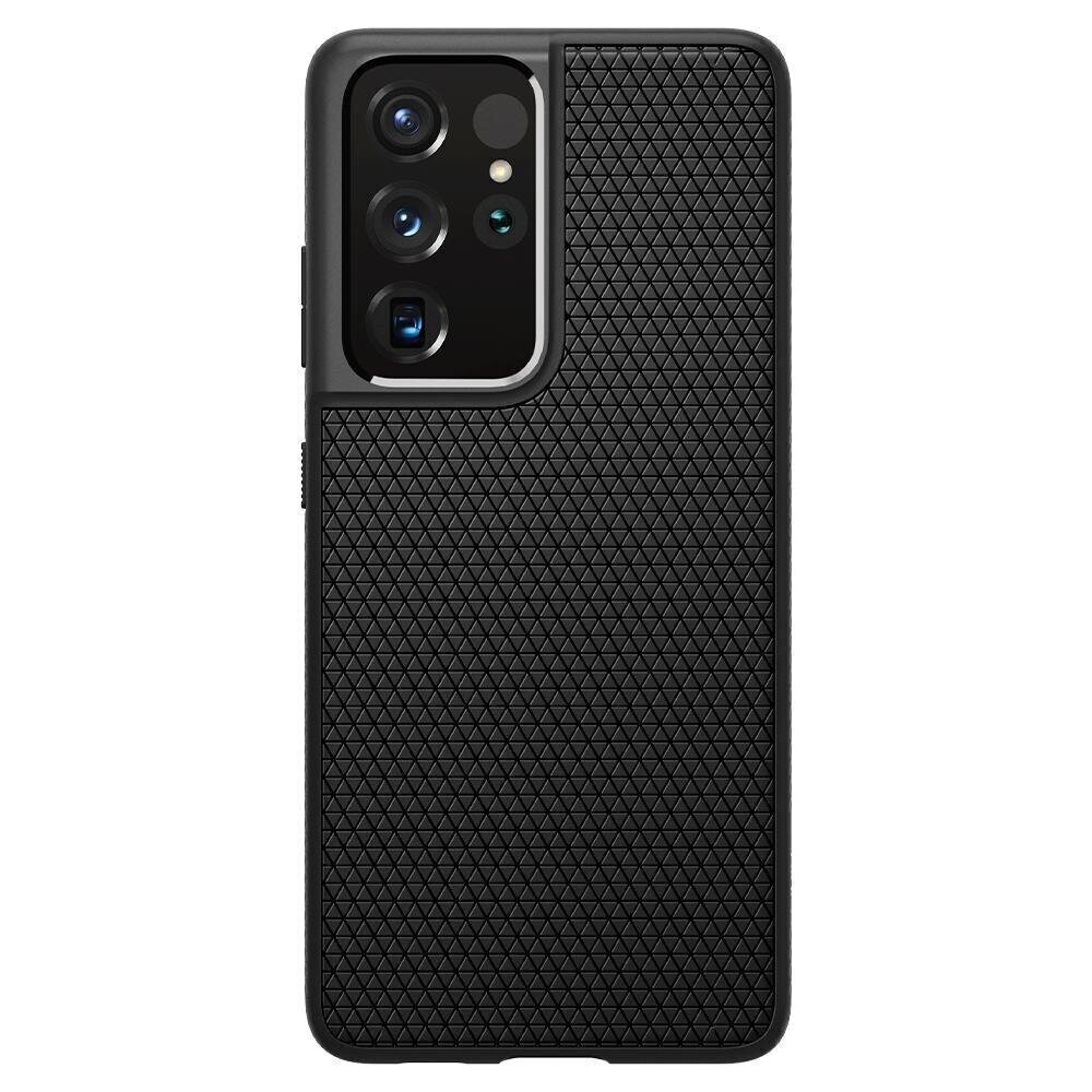 Spigen ACS02350 Samsung Galaxy S21 Ultra 5G jaoks, must цена и информация | Telefonide kaitsekaaned ja -ümbrised | hansapost.ee