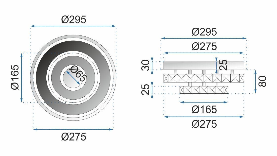 LED laevalgusti Crystal Round Double, 4000K цена и информация | Laelambid | hansapost.ee