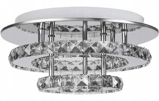 LED laevalgusti Crystal Round Double, 4000K цена и информация | Потолочные светильники | hansapost.ee