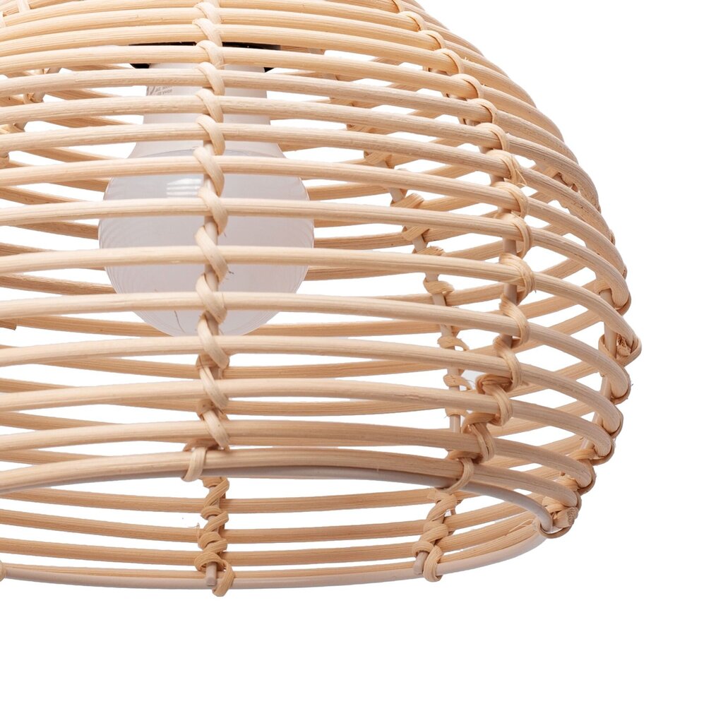 Rippvalgusti Bamboo Natural, Small / 22 cm цена и информация | Rippvalgustid | hansapost.ee