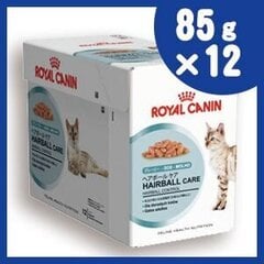 Консервы для кошек Royal Canin HAIRBALL CARE, 12x85 г цена и информация | Консервы для кошек | hansapost.ee