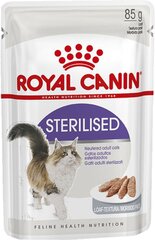 Konserv steriliseeritud kassidele Royal Canin Sterilised, 12x85 g hind ja info | Kassikonservid | hansapost.ee