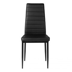 Комплект из 4 стульев ModernHome Goodhome, черный цена и информация | Стулья для кухни и столовой | hansapost.ee