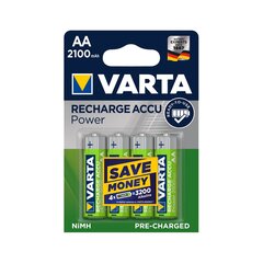 Varta AA 2100MAH, 4 шт. цена и информация | Varta Освещение и электротовары | hansapost.ee