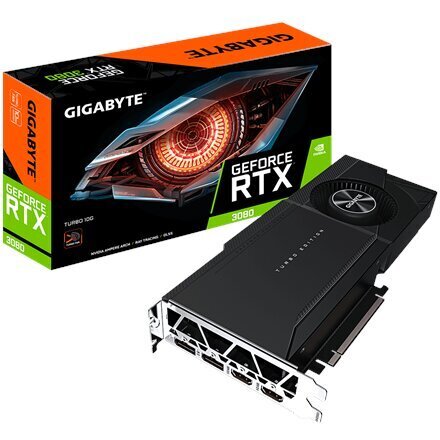 Gigabyte GV-N3080TURBO-10GD 2.0 price and information | Videokaardid | hansapost.ee