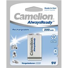 Camelion элементы Always Ready Rechargeable Batteries Ni-MH, 9 В, 200 мАч, 1 шт. цена и информация | Батарейки | hansapost.ee