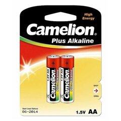 Camelion patareid Plus Alkaline, 1.5V, AA/LR06, 2 tk цена и информация | Батарейки | hansapost.ee