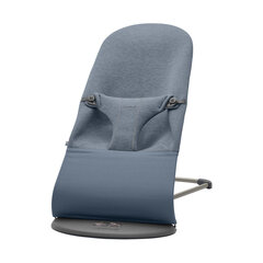 Lamamistool BabyBjörn Bliss Dove Blue 3D Jersey hind ja info | Beebi lamamistoolid | hansapost.ee