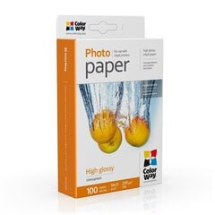 ColorWay High Glossy Photo Paper, 100 sheets, 10x15, 230 g hind ja info | Vihikud, märkmikud ja paberikaubad | hansapost.ee