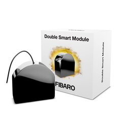 Fibaro Double Smart Module, Z-Wave Plus hind ja info | Pistikupesad ja lülitid | hansapost.ee