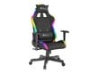 Mänguritool Genesis Trit 600 RGB koos valgustusega, must hind ja info | Kontoritoolid | hansapost.ee