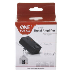 Усилитель сигнала для ТВ и радио One For All SV 9620 (до 20дБ) цена и информация | Усилители сигнала (Range Extender) | hansapost.ee