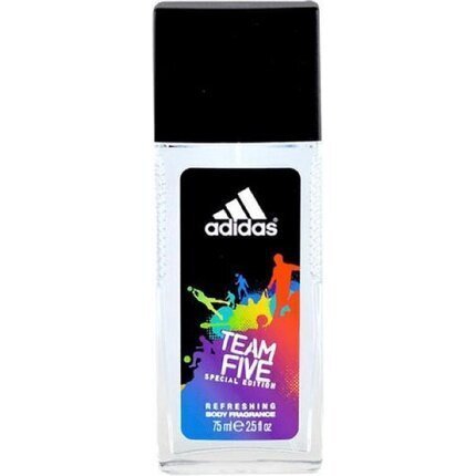 Spreideodorant Adidas Team Five meestele 75 ml цена и информация | Dušigeelid ja deodorandid meestele | hansapost.ee