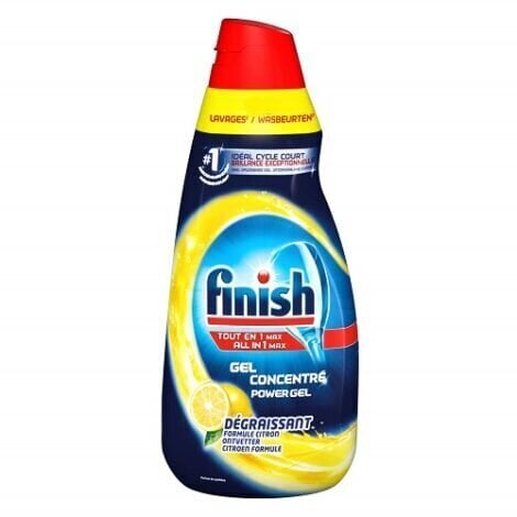 Finish geel all-in-one Lemon, 900 ml hind ja info | Nõudepesuvahendid | hansapost.ee