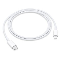 Apple iPhone 12 Mini / Pro / Max laadimiskaabel : DCO-USB-C-LIIP12 , valge hind ja info | Mobiiltelefonide kaablid | hansapost.ee