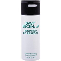 Дезодорант спрей David Beckham Inspired By Respect для мужчин 150 мл цена и информация | Парфюмированная косметика для мужчин | hansapost.ee