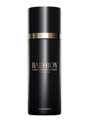 Дезодорант-спрей Carolina Herrera Bad Boy для мужчин 100 мл цена и информация | Мужская парфюмированная косметика | hansapost.ee