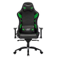 Mänguritool L33T Gaming Elite V4, must/roheline hind ja info | Kontoritoolid | hansapost.ee