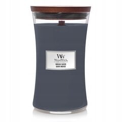 WoodWick ароматическая свеча Indigo Suede, 609,5 г цена и информация | Свечи, подсвечники | hansapost.ee