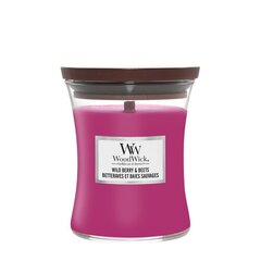 WoodWick ароматическая свеча Wild Berry & Beets, 275 г цена и информация | Свечи, подсвечники | hansapost.ee