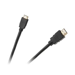 Kaabel Cabletech Eco-Line HDMI — miniHDMI, 1.8m hind ja info | Juhtmed ja kaablid | hansapost.ee