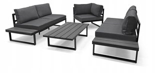 Комплект уличной мебели Venture, темно-серый цена и информация | Комплекты уличной мебели | hansapost.ee