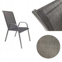 Комплект из 2 садовых стульев Bali, серый цена и информация |  Садовые стулья, кресла, пуфы | hansapost.ee