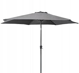 Зонт уличный Orlando, темно-серый цена и информация | Зонты, маркизы, стойки | hansapost.ee